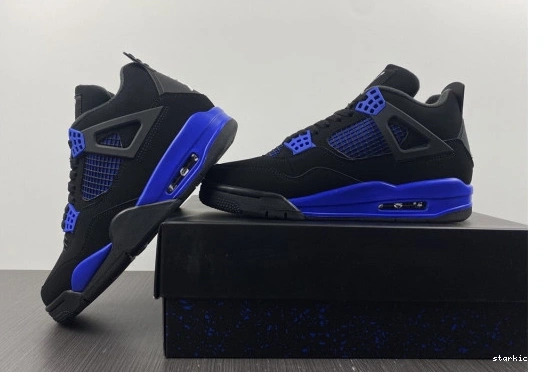 THUNDER RETRO AIR CT8527-018 CT8527-018 JORDAN 4 BLUE 0227